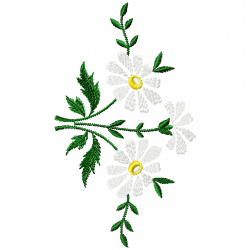 Flowers And Tree Embroidery Design 1 Flowers And Tree Embroidery Design 1